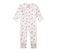 Sanetta Schlafoverall mit Klappfuß Marienkäfer 62 natur/bunt