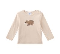 Sanetta Shirt langarm Bär 86 natur