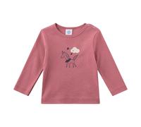 Sanetta Shirt langarm Einhorn 74 dunkelrosa