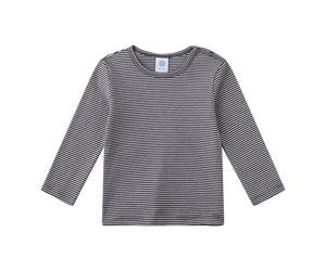 Sanetta Shirt langarm Ringel 68 blau/natur