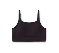 Sanetta Mädchen-Bustier Schwarz | Bequemes und angenehmes Bustier für Mädchen aus Baumwoll-Mix. Mädchen Bustier 140