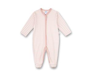 Sanetta - Strampler/Overall silver pink - Gr. - 62