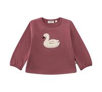 Sanetta Sweatshirt Teddy-Schwan 92 beere