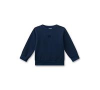 Sanetta Unisex Baby 222356 Sweatshirt, blau, 56 cm