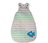 Sanetta Unisex - Baby Schlafanzug (Einteiler), gestreift 161899, Gr. 110, Mehrfarbig (3838)