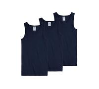 Sanetta Unterhemd 3er Pack Jungen blau, 152