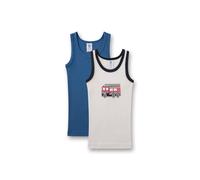 Sanetta Unterhemd Doppelpack - 104 / beige / 100% Bio-Baumwolle