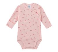 Sanetta Wickelbody langarm Regenbögen 68 rosa