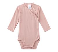 Sanetta Wickelbody langarm Wolle/Seide 44 rosa