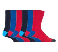 Sanfte Griffigkeit - 6 Paare Männer Sanfte Griffigkeit Nicht-Elastische Socken - MGG560 EU 39 - 45