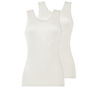 Sangora 2er Sparpack Damen-Achselhemd 8010790 = XXL in wollweiss