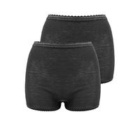 Sangora 2er Sparpack Damen-Pagenschlüpfer 7960751 = XL in Schwarz-Schwarz