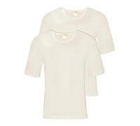 Sangora 2er Sparpack Herren Unterhemd 8050090 = L in wollweiss