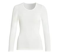Sangora Damen Langarmshirt s8010830, Gr. 36/38 (S), Weiß (s122 wollweiß)