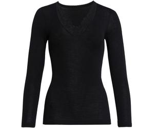 Sangora Spenzer 1/1 Arm schwarz mit Spitze - M