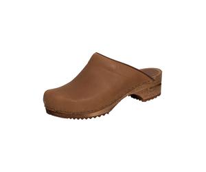 Sanita Clog offen - cognac / 36