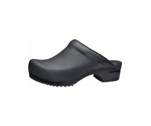 Sanita Damen Clogs Wood-Chrissy Open 1200009W Black-35