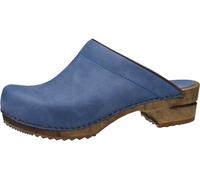 Sanita Damen Clogs Wood-Chrissy Open 1200009W Dove Blue-36