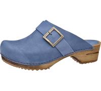 Sanita Damen Clogs Wood-Urban Open 453062 Dove Blue-36