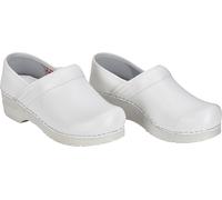 Sanita Damen Geschlossener Clog Original-Prof. Pu White