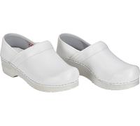 Sanita Damen Geschlossener Clog Original-Prof. Pu White-35