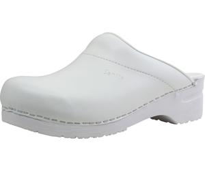 Sanita Damen Offener Clog Original-Karl Pu Open White-45