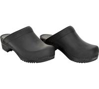 Sanita Damen Offener Clog Wood-Chrissy Open Black-38