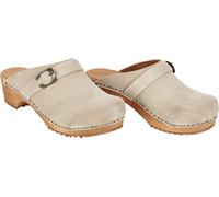 Sanita Damen Offener Clog Wood-Hedi Open Beige-39
