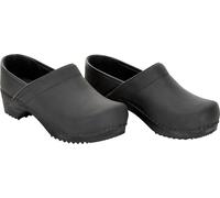 Sanita Damen Offener Clog Wood-Julie Closed Black-39