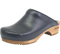 Sanita Damen Offener Clog Wood-Lotte Open Blue