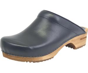 Sanita Damen Offener Clog Wood-Lotte Open Blue-41