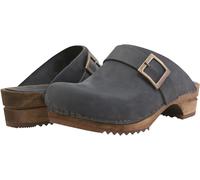 Sanita Damen Offener Clog Wood-Urban Open Blueberry-36