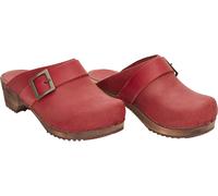 Sanita Damen Offener Clog Wood-Urban Open Dark Red-36