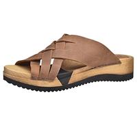 Sanita Damen Pantolette Holz Flex Salto chestnut 38