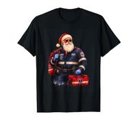 Sanitäter Weihnachtsmann EMT First Responder Christmas Holiday Humor Preisgünstiges Grafik-T-Shirt