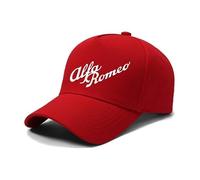 SANNITOU Baseball Cap Herren und Damen Verstellbare Baseballkappe für Alfa Romeo Einheitsgröße Sonnenmütze Basecap mit Auto-Logo,OneSize-C