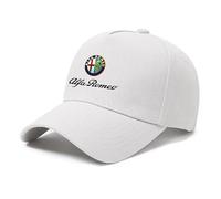 SANNITOU Baseball Cap Herren und Damen Verstellbare Baseballkappe für Alfa Romeo Giulia Stelvio Sportiva Mito Giulietta Einheitsgröße Sonnenmütze Basecap mit Auto-Logo,OneSize-B