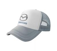 SANNITOU Baseball Cap Herren und Damen Verstellbare Baseballkappe für Mazda Einheitsgröße Sonnenmütze Basecap mit Auto-Logo,OneSize-F