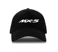 SANNITOU Baseball Cap Herren und Damen Verstellbare Baseballkappe für Mazda MX-5 Einheitsgröße Sonnenmütze Basecap mit Auto-Logo,OneSize-A