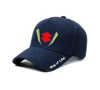 SANNITOU Baseball Cap Herren und Damen Verstellbare Baseballkappe für Suzuki Einheitsgröße Sonnenmütze Basecap mit Auto-Logo,OneSize-E