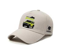 SANNITOU Baseball Cap Herren und Damen Verstellbare Baseballkappe für Suzuki Jimny Einheitsgröße Sonnenmütze Basecap mit Auto-Logo,OneSize-F