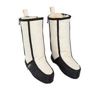 Sanofell by Werner Christ Lammfellstiefel SALINAS - Dunkel, Gr. 39-41 - Bett- & Hausschuhe mit rutschfester Sohle, medizinisches Lammfell, mit Reißverschluss, maschinenwaschbar, Dekubitusprophylaxe