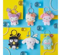 Sanrio Charakter Sonderausgabe Plüsch Hänge-Ornament Schlüsselanhänger - Kitty Freunde Melody, Milchkaninchen, HANGYON, BADBADATZ-MARU süße Anime Plüs