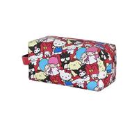 Sanrio Hello Kitty Friends-Plus Brick Reise-Kosmetiktasche, Mehrfarbig, 27 x 13 cm