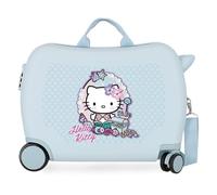 Sanrio Hello Kitty Mermaid Kitty Kinderkoffer, blau, 50 x 38 x 20 cm, starr, 2,1 kg, 2,1 kg, 34 l, Handgepäck