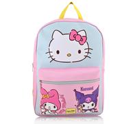 Sanrio Hello Kitty Rucksack für Damen und Herren, Unisex | Süßer großer Hello Kitty and Friends Rucksack, Schultertasche, PU-Leder | Hello Kitty