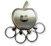 Sanrio Hello Kitty Schlüsselanhänger Metal Apple Neuware