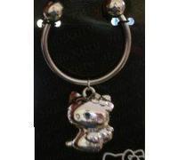 Sanrio Hello Kitty Schlüsselanhänger Metal Bangle Neuware