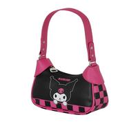 Sanrio Kuromi Chess-Fancy Casual Tasche, Mehrfarbig, 21,5 x 14,5 cm