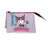 Sanrio Kuromi Retropop Geldbörse Violett 14x10x3. 5 cm Polyester